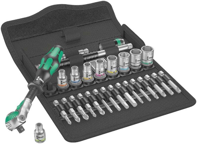 05004016001.jpg WERA 8100 SA 6 Zyklop Speed Ratchet Set 1/4 drive, metric