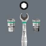 WERA 8100 SA 6 Zyklop Speed Ratchet Set 1/4 drive, metric