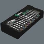 WERA 8100 SA 6 Zyklop Speed Ratchet Set 1/4 drive, metric