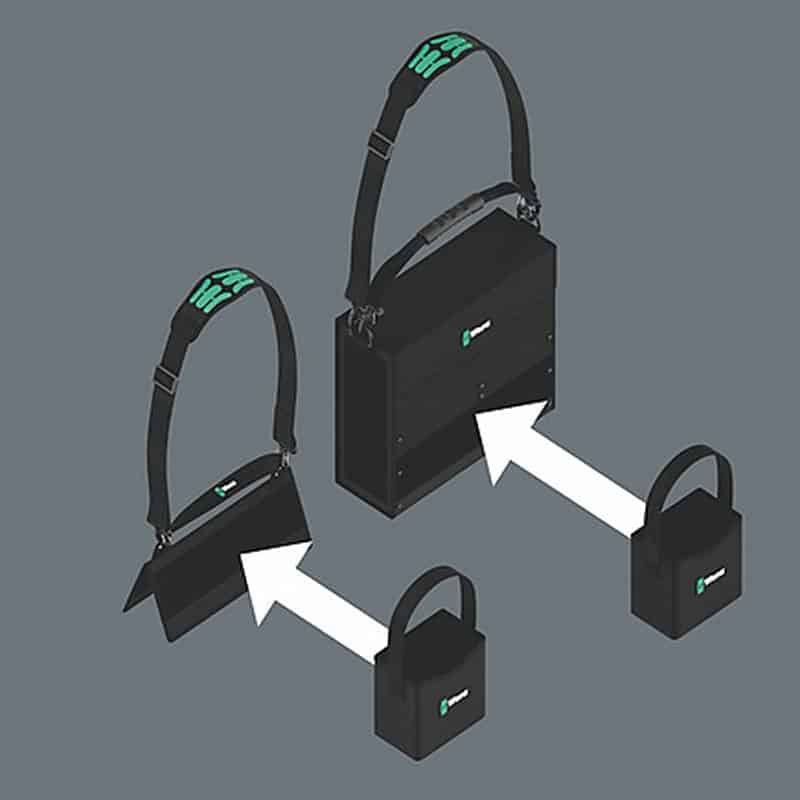 WERA Kraftform 2go 300 Screwdriver set