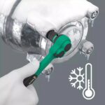 WERA 8100 SB 12 Zyklop Comfort Ratchet set, reversing lever, 3/8 drive, metric, 16 pieces