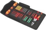 WERA Kraftform Kompakt VDE 17 extra slim 1 Bit set with inter-changeable blades extra slim