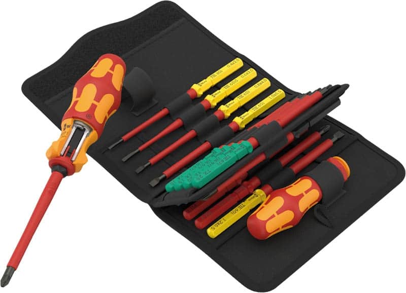 WERA Kraftform Kompakt VDE 17 RA 1 17-piece Kraftform Kompakt VDE set