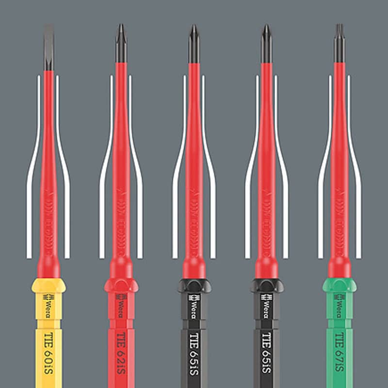 WERA Kraftform Kompakt VDE 17 RA 1 17-piece Kraftform Kompakt VDE set