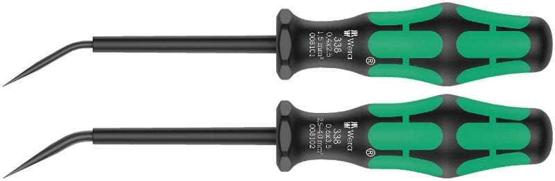 WERA 338/2 Reihenklemmen Set Set of actuation tools for terminal blocks