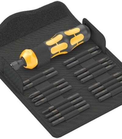 WERA Kraftform Kompakt 900 Set 1 Pouch with 70 mm bits