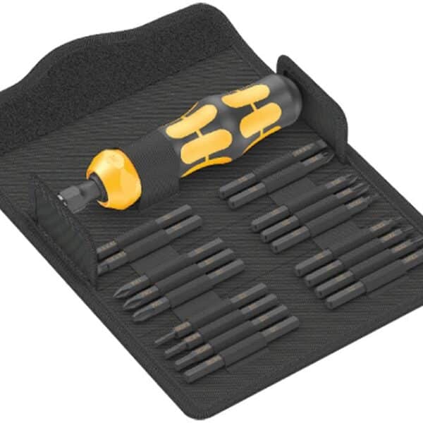 WERA Kraftform Kompakt 900 Set 1 Pouch with 70 mm bits