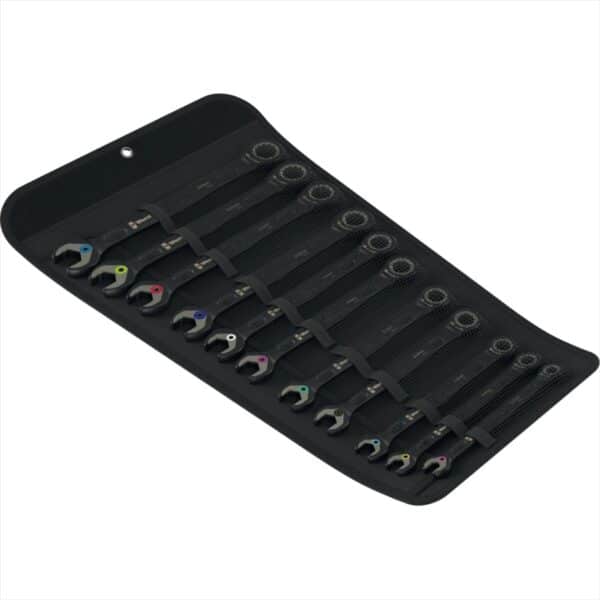 WERA Joker Black Limited Edition 11 pieces Set Ratcheting combination wrenches set