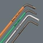 WERA 950/9 Hex-Plus 6 lose L-key set, metric, BlackLaser