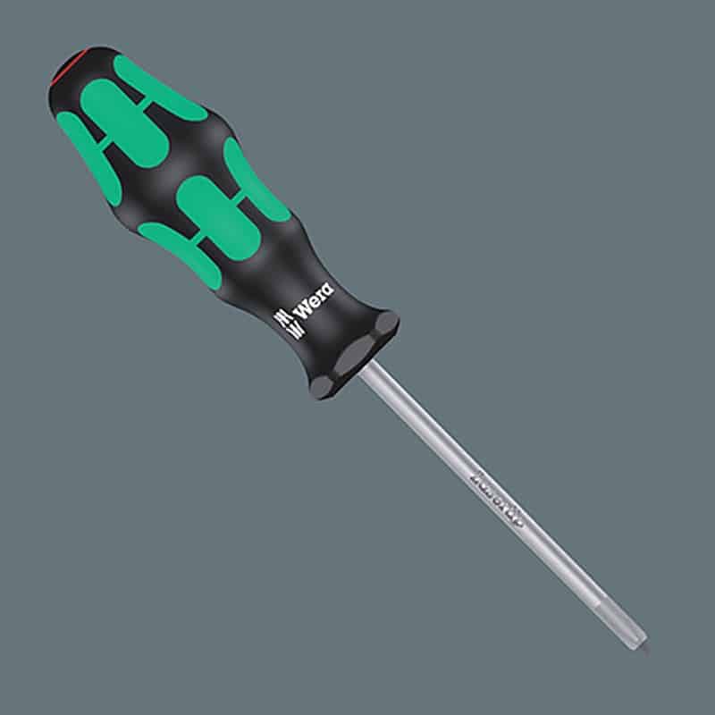 WERA 9650 Magnetic rail Kraftform screwdriver set Screwdriver set, 9-piece set, on a magnetic rai