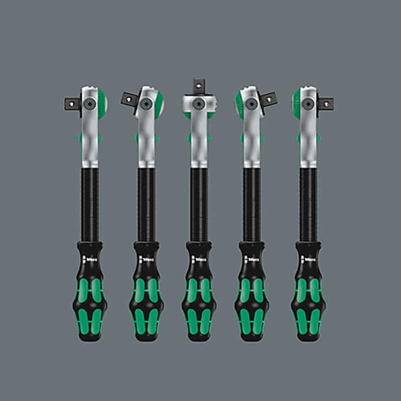 WERA Kraftform Kompakt Zyklop Speed Zyklop 1/4 Dr. ratchet Set 26 pieces