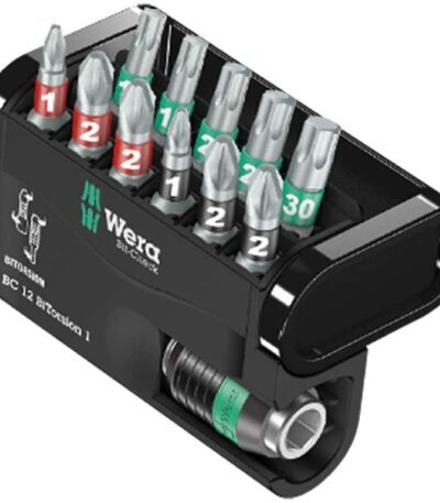 WERA Bit-Check 12 BiTorsion 1 Bit assortment