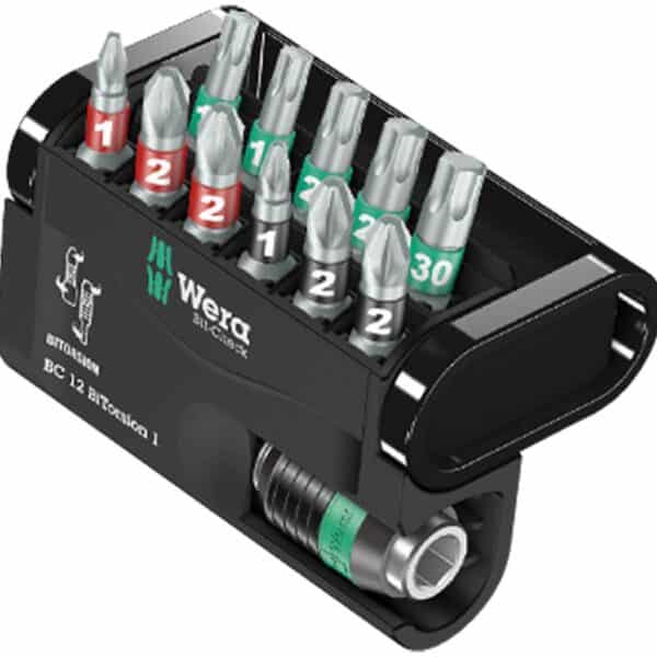 WERA Bit-Check 12 BiTorsion 1 Bit assortment