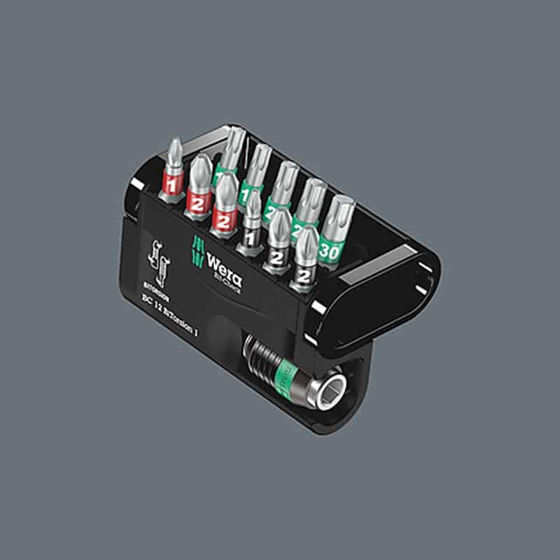 WERA Bit-Check 12 BiTorsion 1 Bit assortment