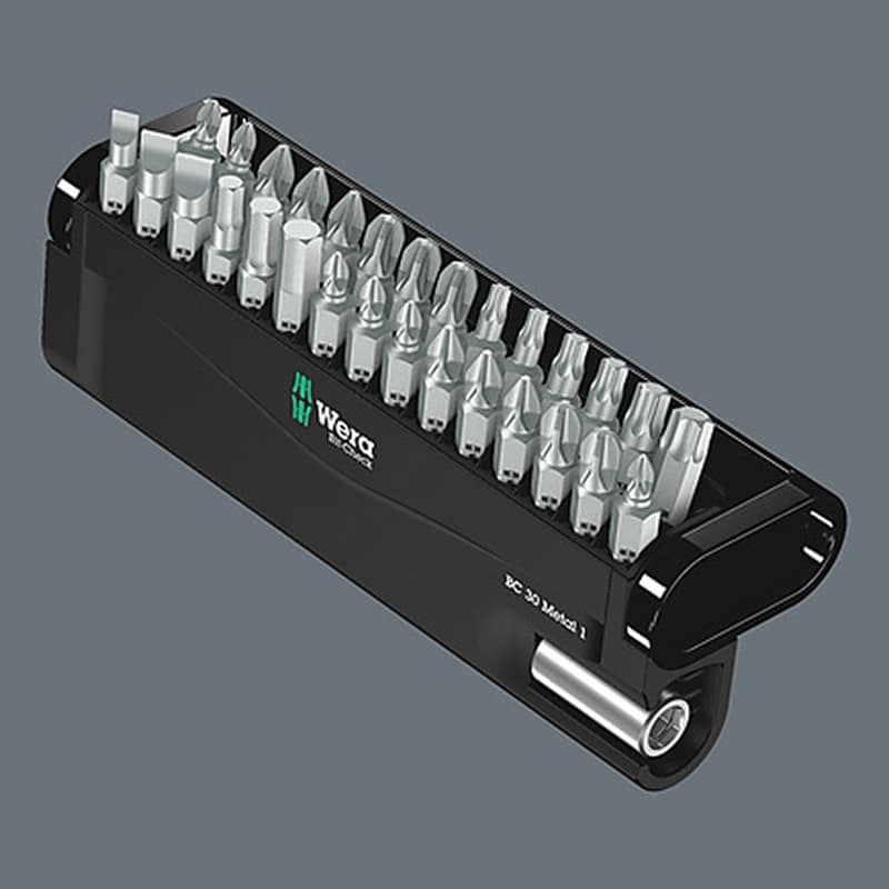 WERA Bit-Check 30 Metal 1 Bit assortment