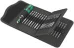 WERA Kraftform Kompakt 62 Pouch with 89 mm bits