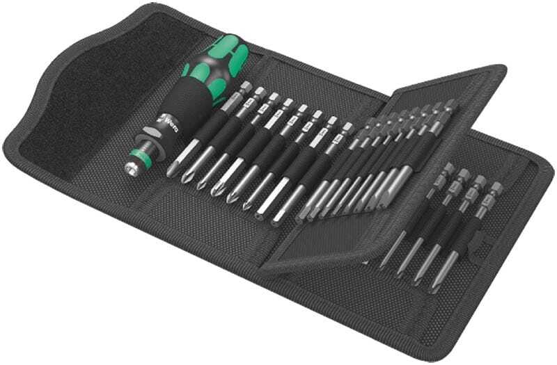 05059297001.jpg WERA Kraftform Kompakt 62 Pouch with 89 mm bits