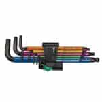 WERA - 950/9 Hex-Plus Multicolour 1 L-key set, metric, BlackLaser - Image 2
