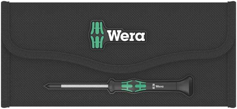 WERA Kraftform Micro 12 Electronics 1 Screwdriver set for electronic applications