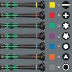 WERA Kraftform Micro 12 Electronics 1 Screwdriver set for electronic applications