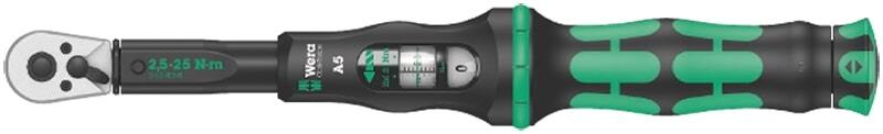 WERA Click-Torque A 5 Torque wrench Drive 2,5 – 25 Nm