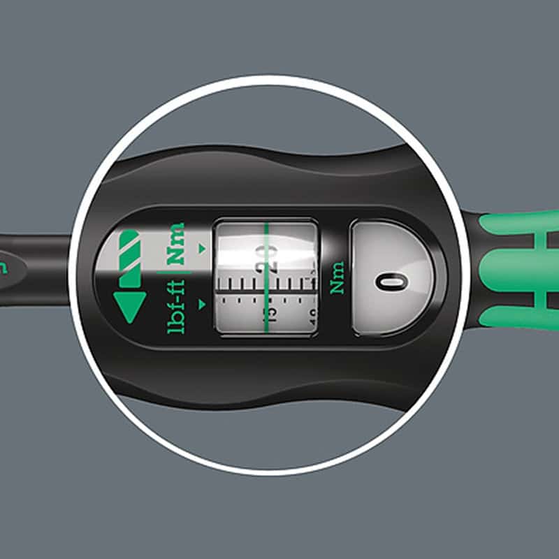 WERA Click-Torque C 3 Drive 40 – 200 Nm Torque wrench Drive 40 – 200 Nm