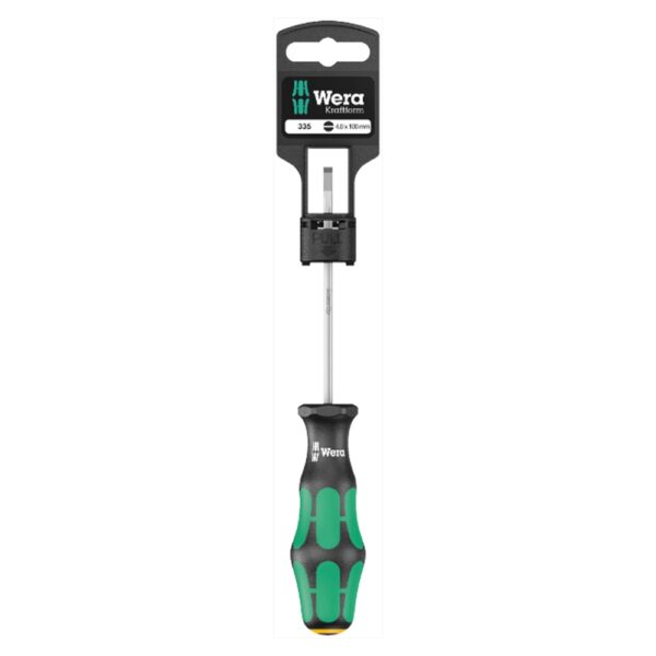 WERA 335 0,8 x 4,0 x 100 mm SB Screwdriver for slotted screws