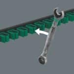 WERA 9610 Joker Magnetic rail for up to 11 spanners, empty