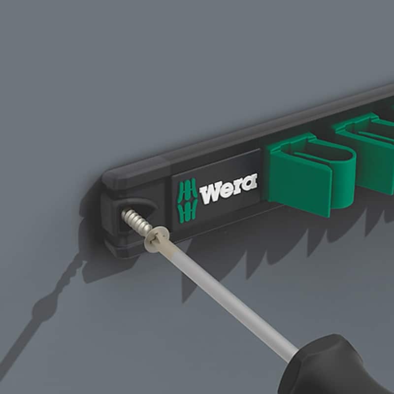 WERA 9610 Joker Magnetic rail for up to 11 spanners, empty