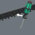 WERA 9611 Magnetic rail Kraftform screwdriver for up to 9 Kraftform screwdrivers, empty