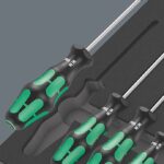 WERA 9712 Foam insert TORX HF screwdriver set 1 Screwdriver set with holding function, 14-pieces