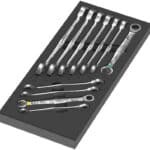 WERA 9730 Einlage 6000 Joker Set 1 Ring ratchet spanner set, 11-pieces