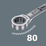 WERA 9730 Einlage 6000 Joker Set 1 Ring ratchet spanner set, 11-pieces
