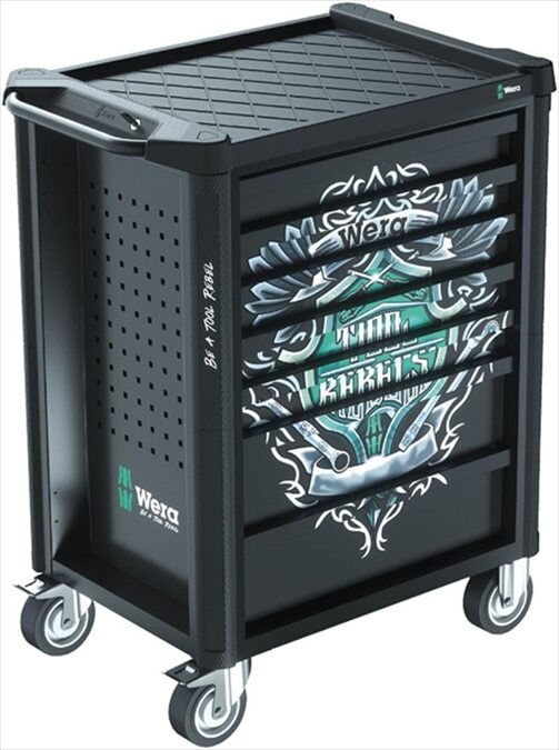 05150130001.jpg WERA 9700 Tool Rebel Roller Cabinet 1 Tool assortment