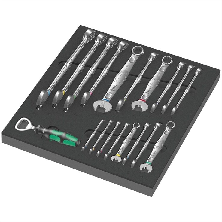 WERA 9700 Tool Rebel Roller Cabinet 1 Tool assortment