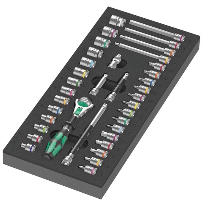 WERA 9700 Tool Rebel Roller Cabinet 1 Tool assortment