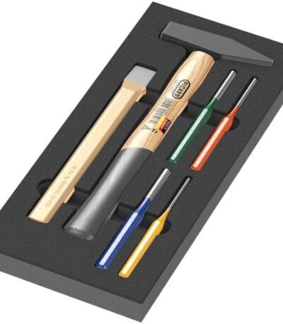 WERA 9782 Foam insert hammer set 1 Tool set, 6-pieces