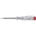 WIHA Voltage tester 120-250 volts Slotted transparent, with push-on clip
