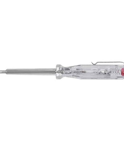 WIHA Voltage tester 120-250 volts Slotted transparent, with push-on clip