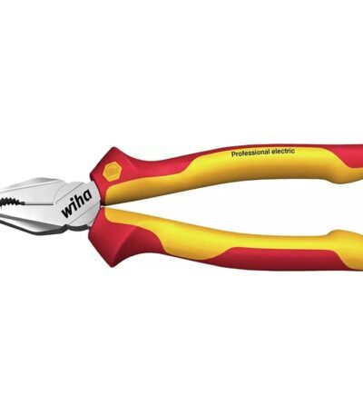 WIHA Combination pliers Professional electric with DynamicJoint® and OptiGrip with extra long cuttin