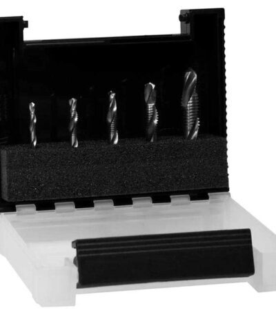 WIHA Combination drill bit set 1/4 5-pcs. in box