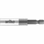 WIHA Bit holder CentroFix Super Slim mechanically lockable 1/4 in box