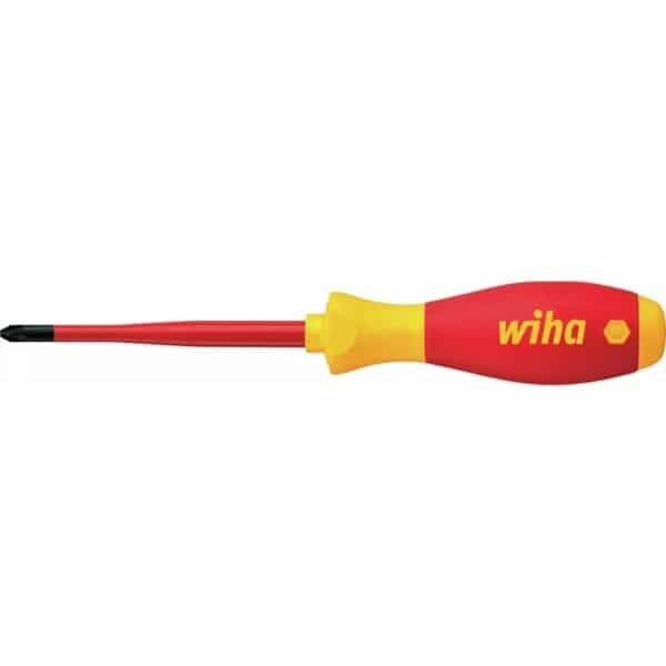 WIHA Screwdriver SoftFinish® electric slimFix Pozidriv on SB-card
