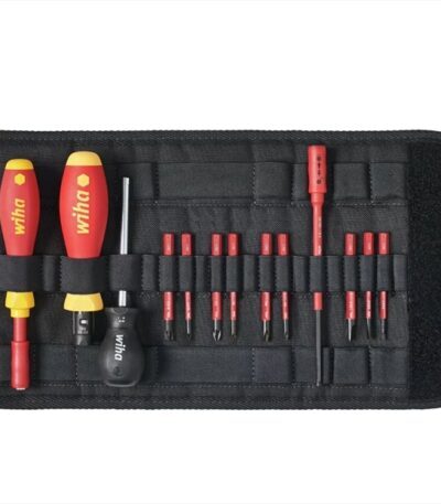 WIHA – Torque screwdriver set TorqueVario-electric Mixed, adjustable torque limit 0.8-5.0nm, 14 pc