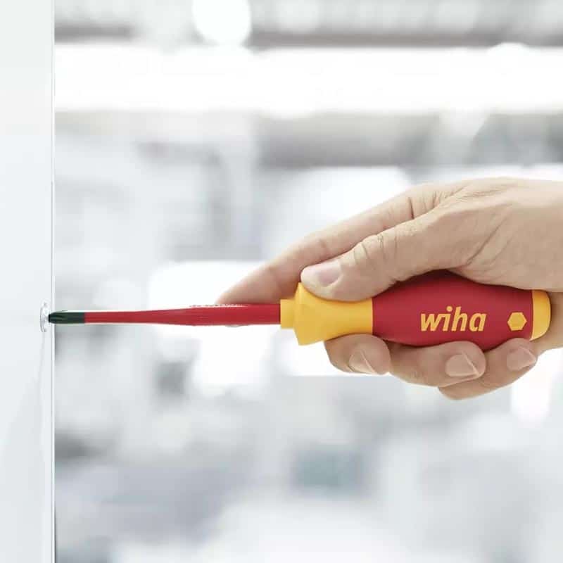 WIHA – Screwdriver set SoftFinish® electric slimFix, assorted 12-pcs