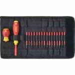 WIHA Screwdriver and bit set slimVario® Mixed,19-pcs. incl. folding bag
