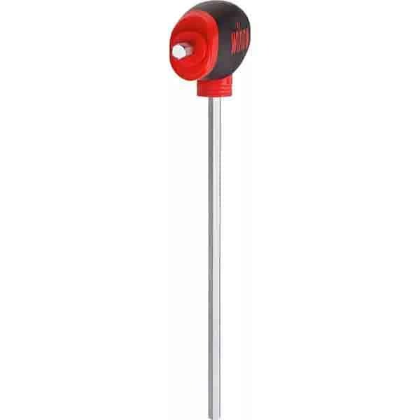 WIHA L-key with T-handle set ComfortGrip Hexagon with side drive, matt chrome-plated 6-pcs.