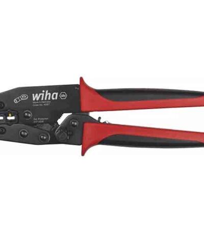 WIHA Crimping tools for insulated cable eyes and contacts 0,5 – 6,0 mm²