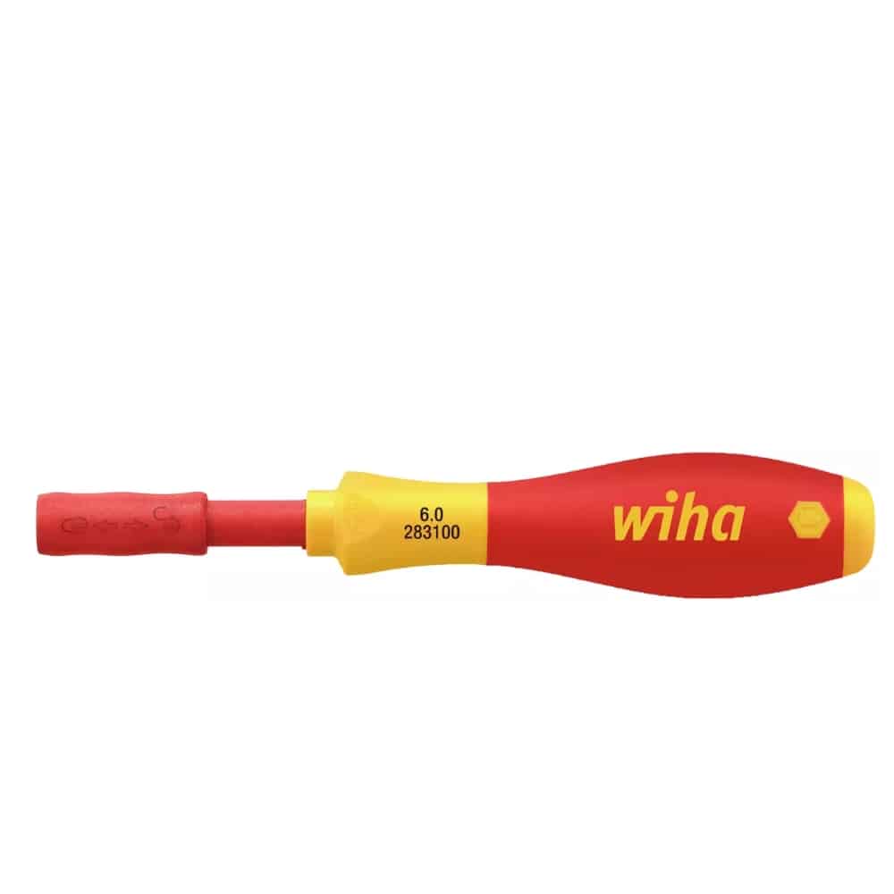 34577.jpg WIHA - SoftFinish® slimVario Screwdriver Handle with LockBit Holder for slimBits 6.0mm - Image 1