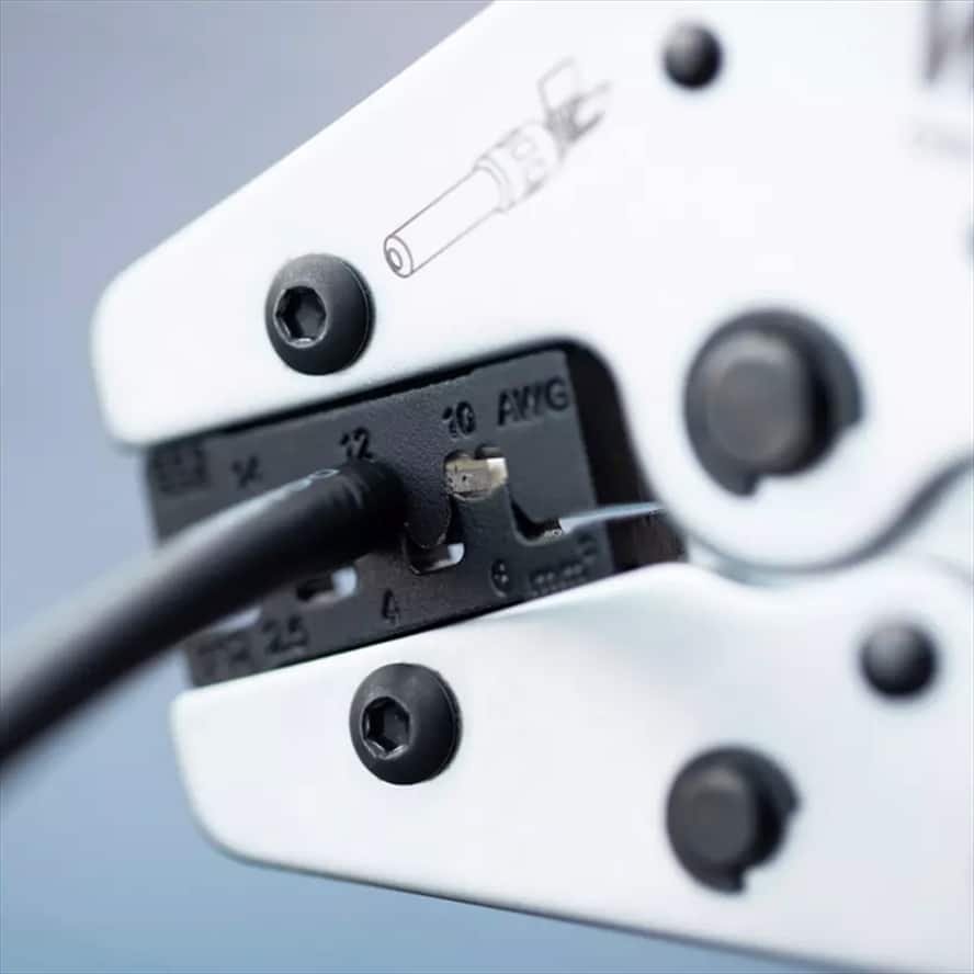 WIHA -  Crimp tool for MC4 connectors 2,5 - 6 mm² 250 mm - Image 3